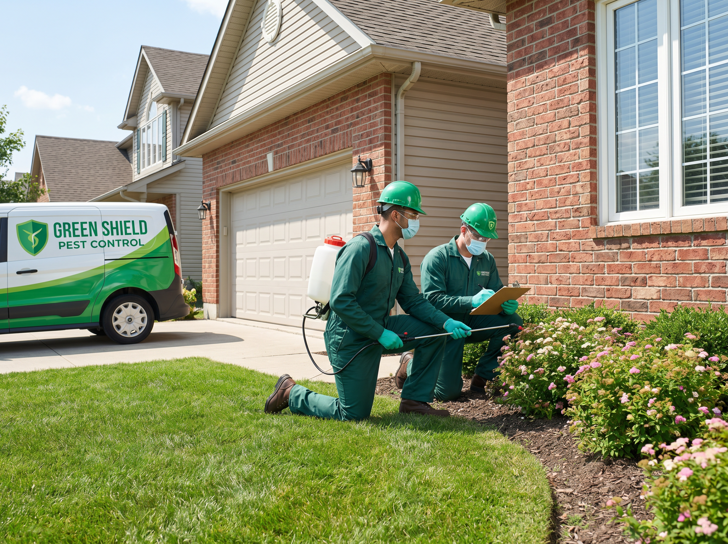 Modern Pest Control team at work